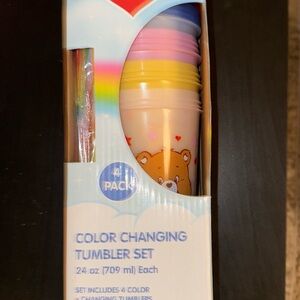 Care Bears Color Changing Tumbler Set (4 Pack)